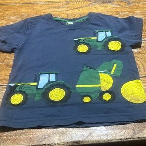 John Deere Blue Yellow Crew Neck Tee